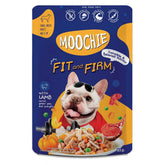 Moochie Dog Food Casserole With Beef - Fit & Firm Pouch